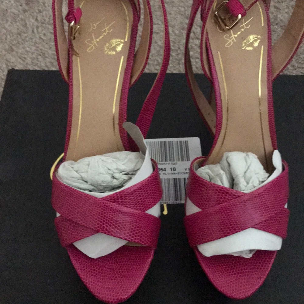 Colin Stuart Crisscross Platform Shoe - image 2